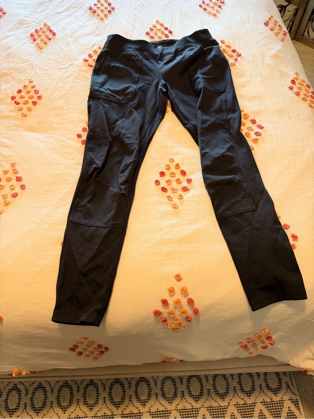 Carhartt Black Utility Leggings with Cargo Panels